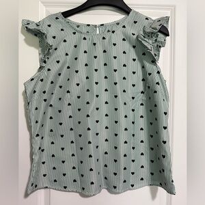 Women’s Flutter sleeve blouse